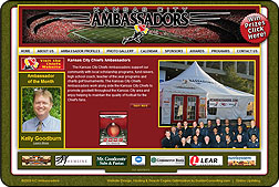 Kansas City Chiefs Ambassadors Premium Custom Website